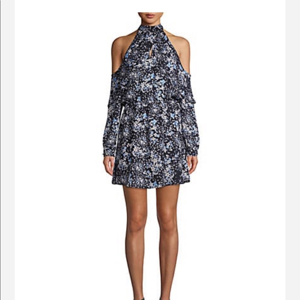 Parker Cold-Shoulder Shift Dress NWF